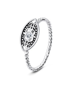 CZ Silver Ring NSR-3235